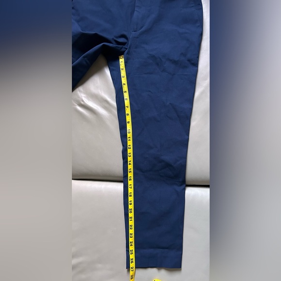 Gap HIGH RISE Slim pants in navy blue - Picture 4 of 7